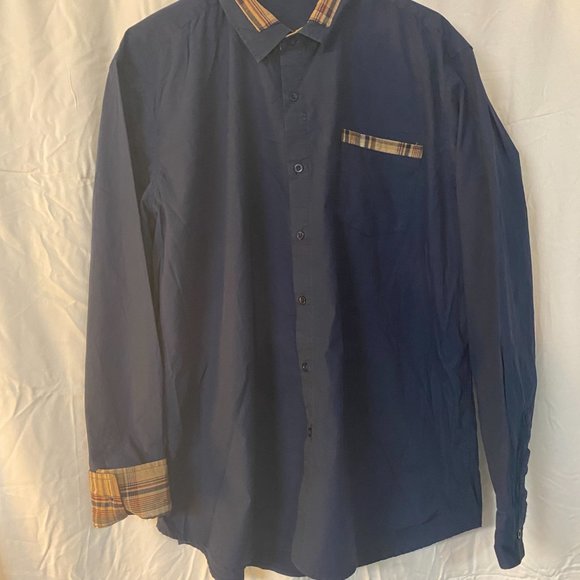 Coofandy 2XL Navy shirt - Picture 8 of 8